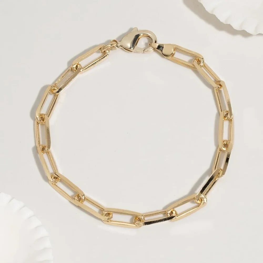 Jewelry Gold PVD Plated Coastal Bracelet Waterproof Hypoallergenic for Women